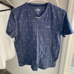 NWOT Hollister Must Have collection blue shirt